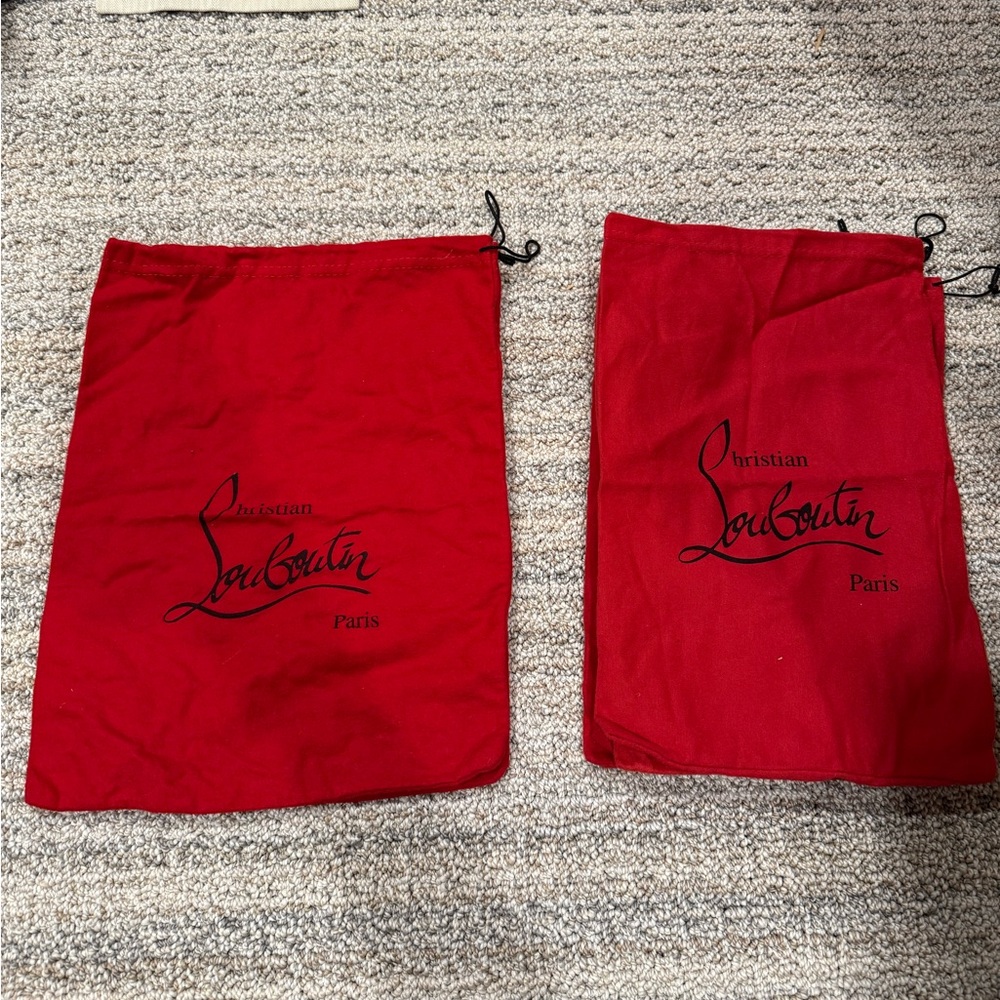 Christian Louboutin Red Shoe Dust Bag